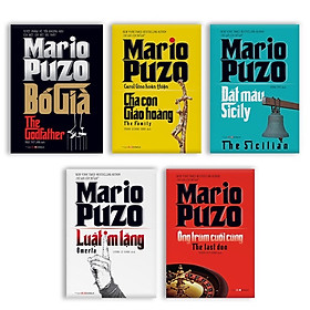 [Download Sách] Tuyển Tập Mario Puzo (Trọn Bộ 5 Quyển) - Tặng Kèm Sổ Tay