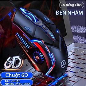Chuột máy tính Gaming Coputa Chuột chơi game laptop có dây G5 LED RGB