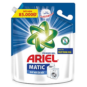 Nước Giặt Ariel Khử Mùi Ẩm Mốc Túi 3.25kg