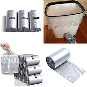 Mua Bịch 3 cuộn túi đựng rác sinh học tự phân hủy (1 CUỘN 110 TÚI