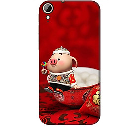 Ốp Lưng Dành Cho Điện Thoại Htc 830 Heo Ăn Kẹo