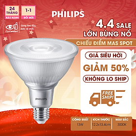 Bóng Đèn Chiếu Điểm PHILIPS MAS LEDspot D 13-100W E27 927 PAR38 25D