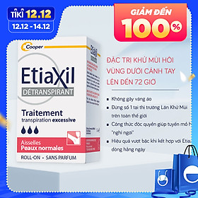 Lăn Khử Mùi Etiaxil Detranspirant Traitement Aisselles Peaux Normales 15ml (Dành cho da thường)
