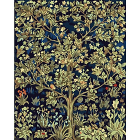 Mua Tranh tô màu theo số Tranh sơn dầu số hoá hình phong cảnh 3 size 30*40cm kèm khung