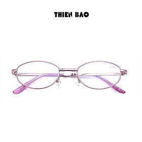 Kính lão thị, kính viễn thị trung niên đọc chữ màu Hồng sang KV8G PINK hàng đẹp tròng Nhật gấp gọn