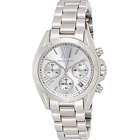 Michael Kors Women's Mini Bradshaw Silver-Tone Watch MK6174
