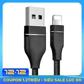 Dây Cáp Sạc Điện Thoại USB Cab Lightning Pro Mark II Chống Rối, Chống Đứt Bền Bỉ DT027