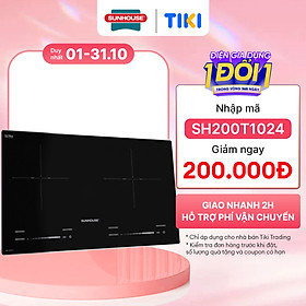 Mua Bếp đôi điện từ Sunhouse SHB81032-EC - Hàng chính hãng