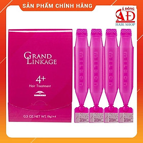 Kem dưỡng tóc Milbon Grand Linkage suôn mượt tại nhà vĩ 9g*4 ống