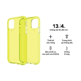 Ốp lưng chống sốc GEAR4 D3O Crystal Palace 4m cho iPhone 11 Pro Max - Hàng Chính Hãng