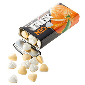 Kẹo ngậm bạc hà Frisk NEO Orange vị Cam (50 viên)