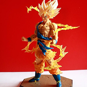 Mua Mô hình songoku super saiyan 1 hàng siêu đẹp huymohinh mô hình nhân vật dragon ball