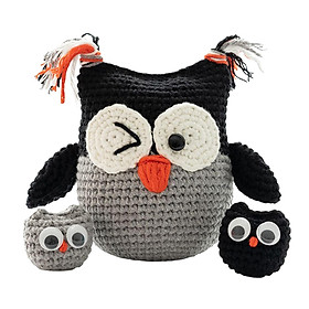 DIY Crochet Kit Hand Knitting Toy Classic for Birthday Gift Beginner Adults