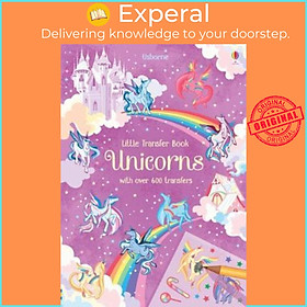 Sách - Unicorns Transfer Activity Book by Hannah Watson (UK edition, paperback)