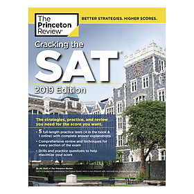 Hình ảnh sách Cracking The SAT 2019 Editon