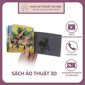 Đồ Ảo Thuật Quyển Sách 3D, Đồ Chơi Sáng Tạo, Thông Minh, Trí Tuệ