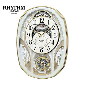 Đồng hồ Rhythm Magic Motion 4MH430WR03 kt 32.6 x 44.7 x 8.4cm. Dùng pin