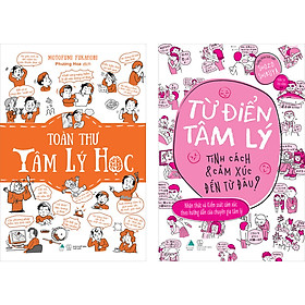 Hình ảnh Combo 2 Cuốn Sách Tâm Lý Học Nhập Môn: Toàn Thư Tâm Lý Học + Từ Điển Tâm Lý