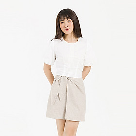 Áo croptop tay bồng Lamer V61R20H059