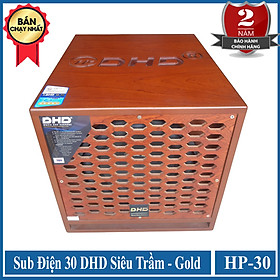 Mua LOA SUB ĐIỆN 3 TẤC DHD HP-B3 GOLD SIÊU TRẦM - Hàng Chính Hãng