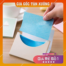 Giấy thấm dầu Giấy thấm dầu da mặt hộp 50 miếng tốt cho da dầu, da mụn