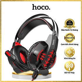 Tai nghe chụp đầu gaming HOCO W102 - jack 3.5 - Micro đa hướng