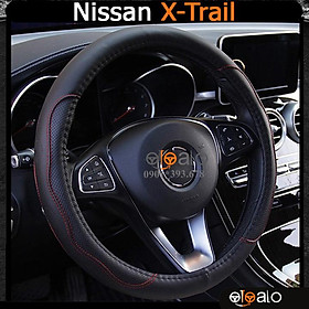 Hình ảnh Bọc vô lăng xe ô tô Nissan Versa da PU cao cấp - OTOALO