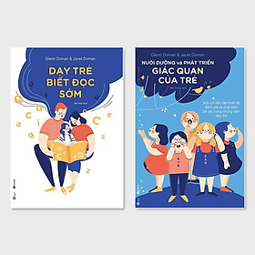 Combo 2 cuốn: Dạy Trẻ Biết Đọc Sớm + Nuôi Dưỡng Và Phát Triển Giác Quan Của Trẻ