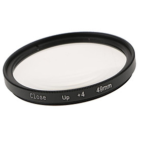 Camera Lens Macro Close Up Effect Filter 49mm +4 for Canon G12 G11 G10