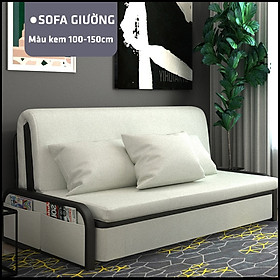 Mua Giường ngủ sofa gấp gọn thành ghế sofa. Sofa giường đa năng có ngăn chứa đồ. Giường sofa thông minh. Tặng kèm 2 gối