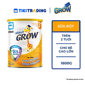 Sữa Abbott Grow 2+ 1.6kg cho trẻ từ 2 tuổi trở lên