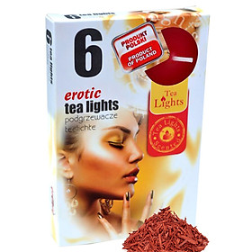 Mua Hộp 6 nến thơm tinh dầu Tealight Admit Erotic QT026103 - gỗ đàn hương