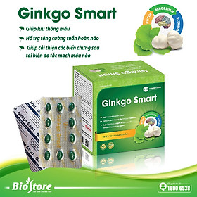 Thực phẩm bảo vệ sức khỏe Viên uống bổ não Ginkgo Smart 