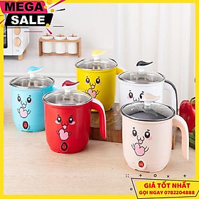 Mua Ca Nấu Mì Có Lồng Hấp 1.8L. - 18 Cm - Giao Màu Ngẫu Nhiên - Giao Hàng Toàn Quốc