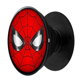 Popsocket in dành cho điện thoại mẫu Mặt Người Nhện - Hàng chính hãng