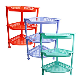 Kệ góc nhỏ 3 tầng 48 x 35 x 25cm Chấn Thuận Thành để nhà tắm, nhà bếp, phòng khách, tiện lợi, có thể tháo rời, hàng Việt Nam chất lượng cao (KG3T20-N) nhiều màu