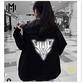 Áo khoác dù phản quang HÌNH CỰC CHẤT SIÊU COOL NGẦU CHO CÁC BẠN TRẺ KHANH AN FASHION