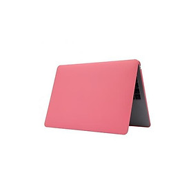 Vỏ bảo vệ chống xước không trong suốt màu sắc đơn giản thuần khiết cho Macbook Air 13.3inch A1932 - Màu dỏ đào