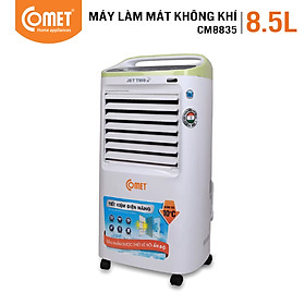 Quạt hơi nước, quạt điều hòa không khí Comet CM8835 90W (8.5L) - Hàng Chính Hãng