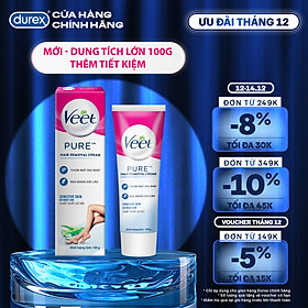 Kem Tẩy Lông Veet Pure Sensitive 100g