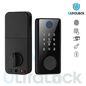 Ultralock DS01 Chốt khóa vân tay tự động, thay thế khóa cóc truyền thống dễ dàng - Không APP