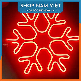 Mua Đèn Led Neon Bông Tuyết Cỡ Lớn 40cm Trang Trí Giáng Sinh  Năm Mới -  Chính Hãng NAVIVU