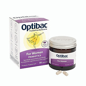 Men vi sinh Optibac 30 viên bảo vệ sức khỏe cho phụ nữ