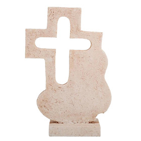 Cross Statue DIY Sculpture Artwork for Party Photo Props Collection Gifts