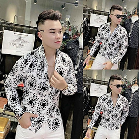 ÁO SƠ MI NAM TAY DÀI KẺ SỌC VÀ HỌA TIẾC MỚI NHẤT 2021 LANA FASHION