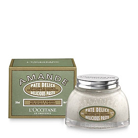 Kem tẩy tế bào chết L'Occitane Almond Delicious Paste Exfoliating & Smoothing 200ml (Loccitane Almond)