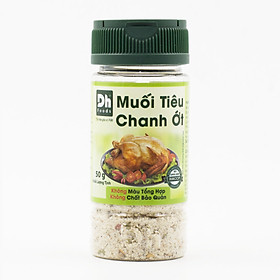 Muối tiêu chanh ớt Dh Foods 50g