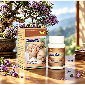 Viên Tăng Sinh Lady Kingphar, lọ 40v, tăng khả năng thụ thai cho phụ nữ