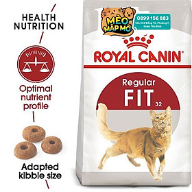 Hạt ROYAL CANIN REGULAR FIT 32 thức ăn hạt hoàn chỉnh cho mèo trưởng thành gói 2KG