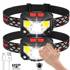 Mua Đèn Led Đeo Đầu Chống Nước Cảm Biến Chuyển Động